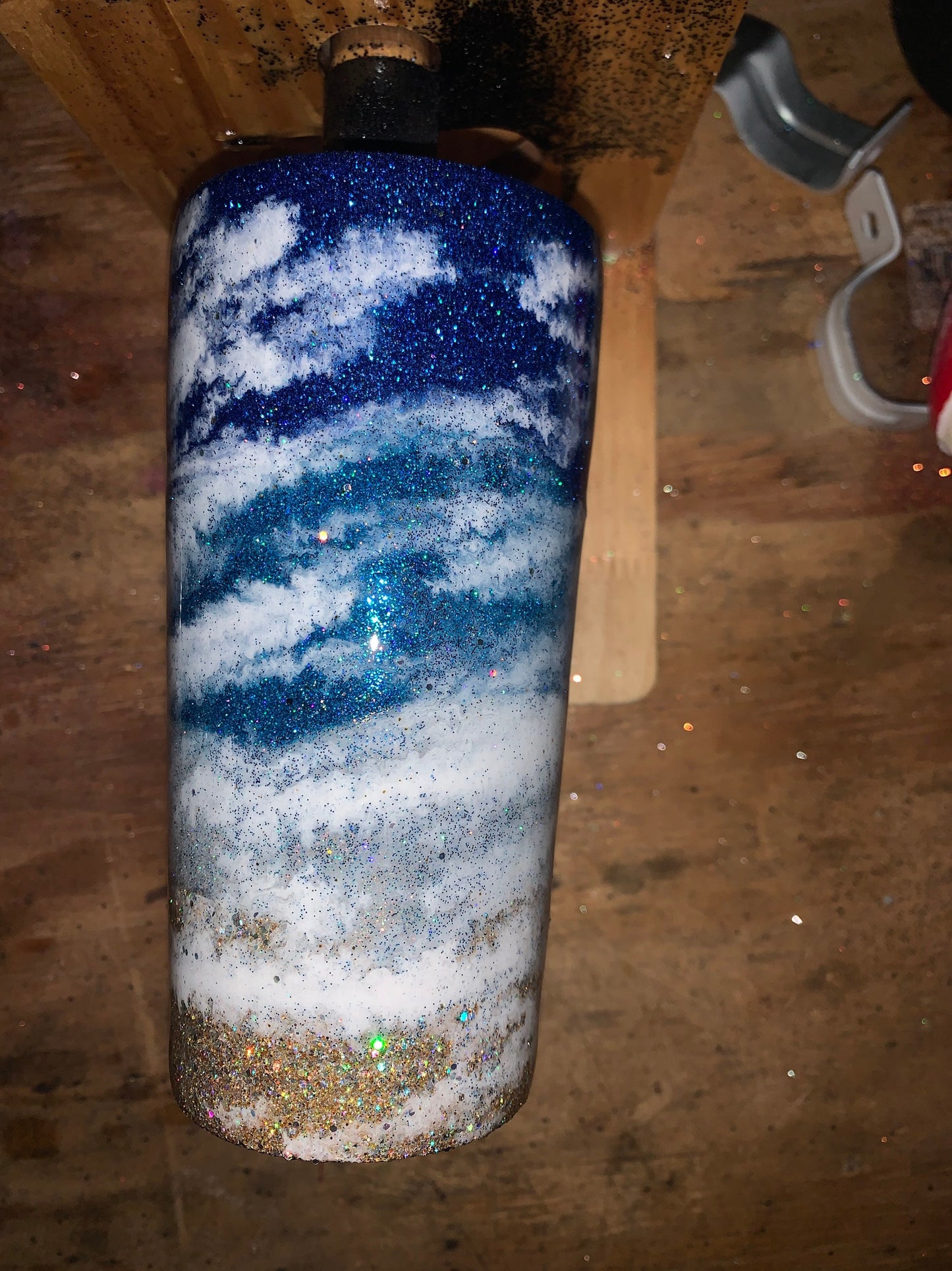 Beach custom tumbler