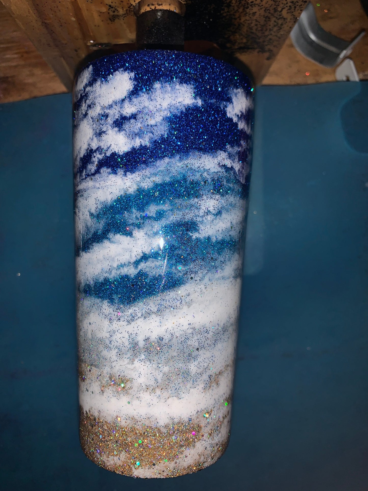 Beach custom tumbler