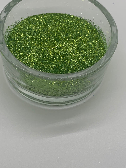 Peridot green holographic extra fine glitter